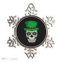 St Patrick's Day Sugar Skull Day Of Dead Saint Patricks Ornament thumb 0