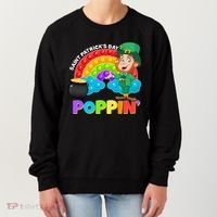 St Patrick's Day Push Pop Leprechaun Women's Sweatshirt thumb 0