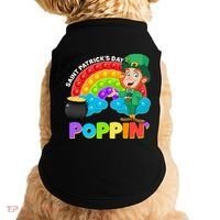 St Patrick's Day Push Pop Leprechaun Doggie Tank thumb 0