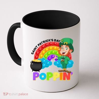St Patrick's Day Push Pop Leprechaun Coffee Mug