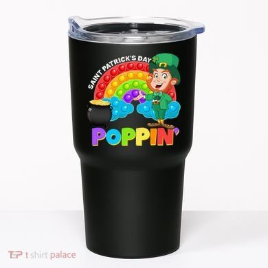 St Patrick's Day Push Pop Leprechaun Tumbler