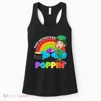 St Patrick's Day Push Pop Leprechaun Women's Tank Top thumb 0