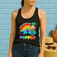 St Patrick's Day Push Pop Leprechaun Women's Tank Top thumb 2