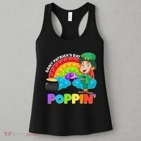 St Patrick's Day Push Pop Leprechaun Women's Tank Top thumb 3