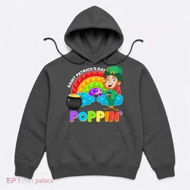 St Patrick's Day Push Pop Leprechaun Hoodie
