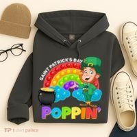 St Patrick's Day Push Pop Leprechaun Hoodie thumb 4