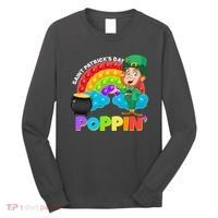 St Patrick's Day Push Pop Leprechaun Long Sleeve Shirt thumb 0