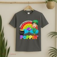 St Patrick's Day Push Pop Leprechaun T-Shirt thumb 2