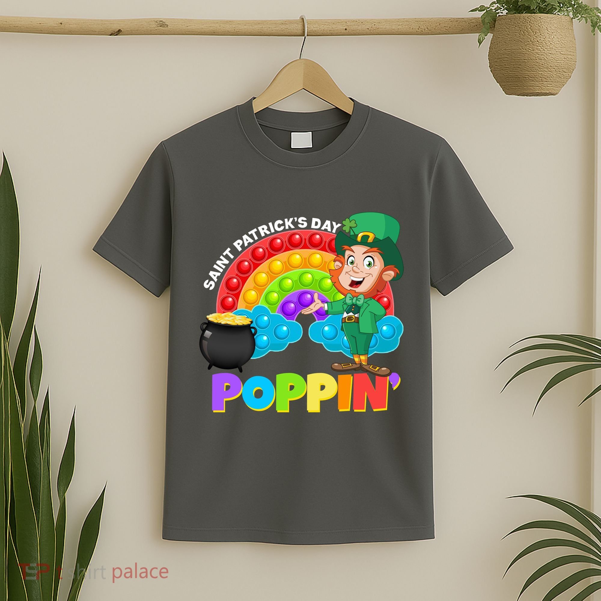 St Patrick's Day Push Pop Leprechaun T-Shirt