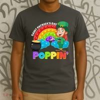St Patrick's Day Push Pop Leprechaun T-Shirt thumb 3
