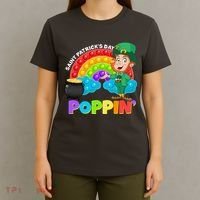 St Patrick's Day Push Pop Leprechaun T-Shirt thumb 4