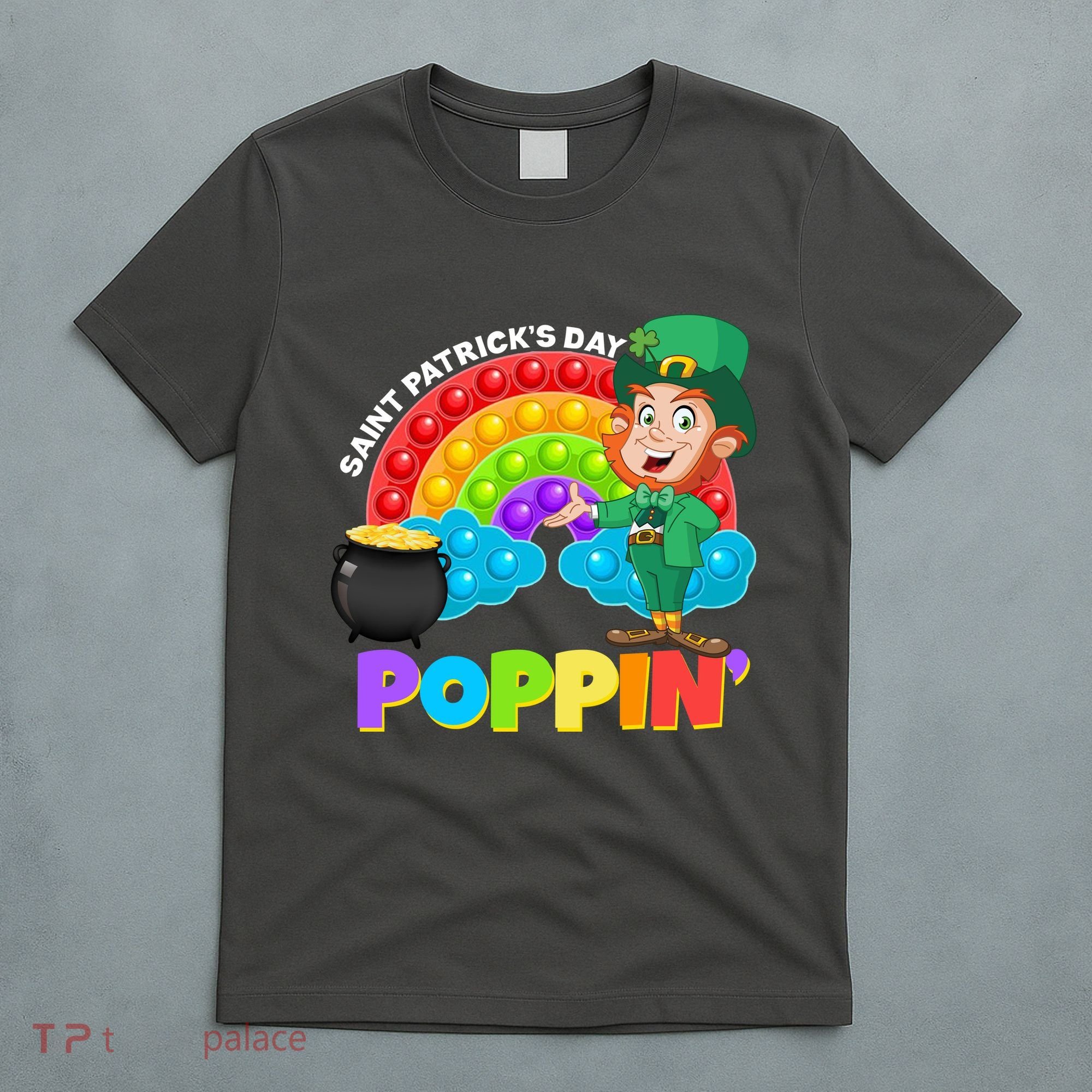 St Patrick's Day Push Pop Leprechaun T-Shirt