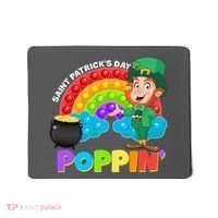 St Patrick's Day Push Pop Leprechaun Mousepad thumb 0