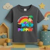 St Patrick's Day Push Pop Leprechaun Toddler T-Shirt thumb 3