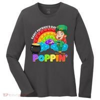 St Patrick's Day Push Pop Leprechaun Women's Long Sleeve Shirt thumb 0