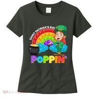 St Patrick's Day Push Pop Leprechaun Women's T-Shirt thumb 0
