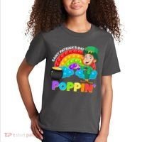 St Patrick's Day Push Pop Leprechaun Kids T-Shirt thumb 2