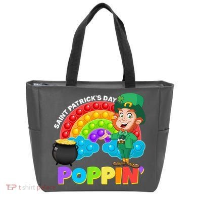 St Patrick's Day Push Pop Leprechaun Tote Bag