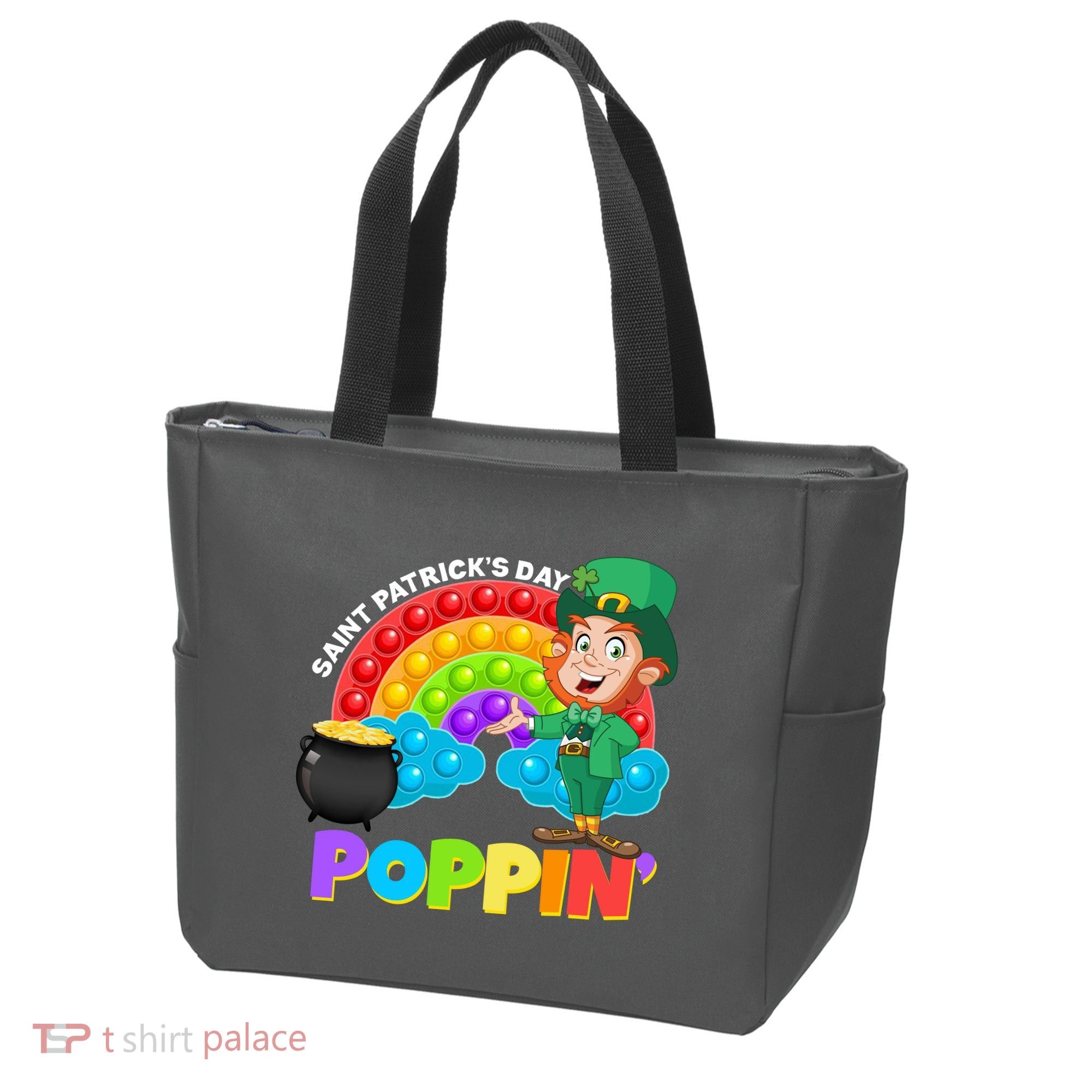 St Patrick's Day Push Pop Leprechaun Tote Bag