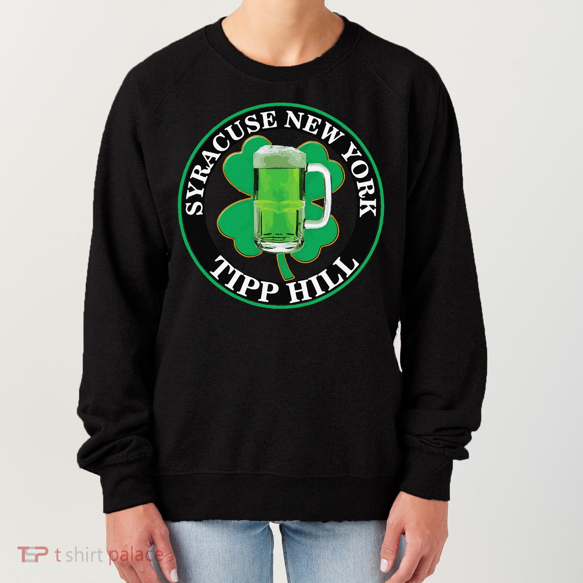 Saint Patrick's Day Syracuse Tipp Hill Women's Sweatshirt