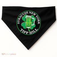 Saint Patrick's Day Syracuse Tipp Hill USA-Made Doggie Bandana thumb 0
