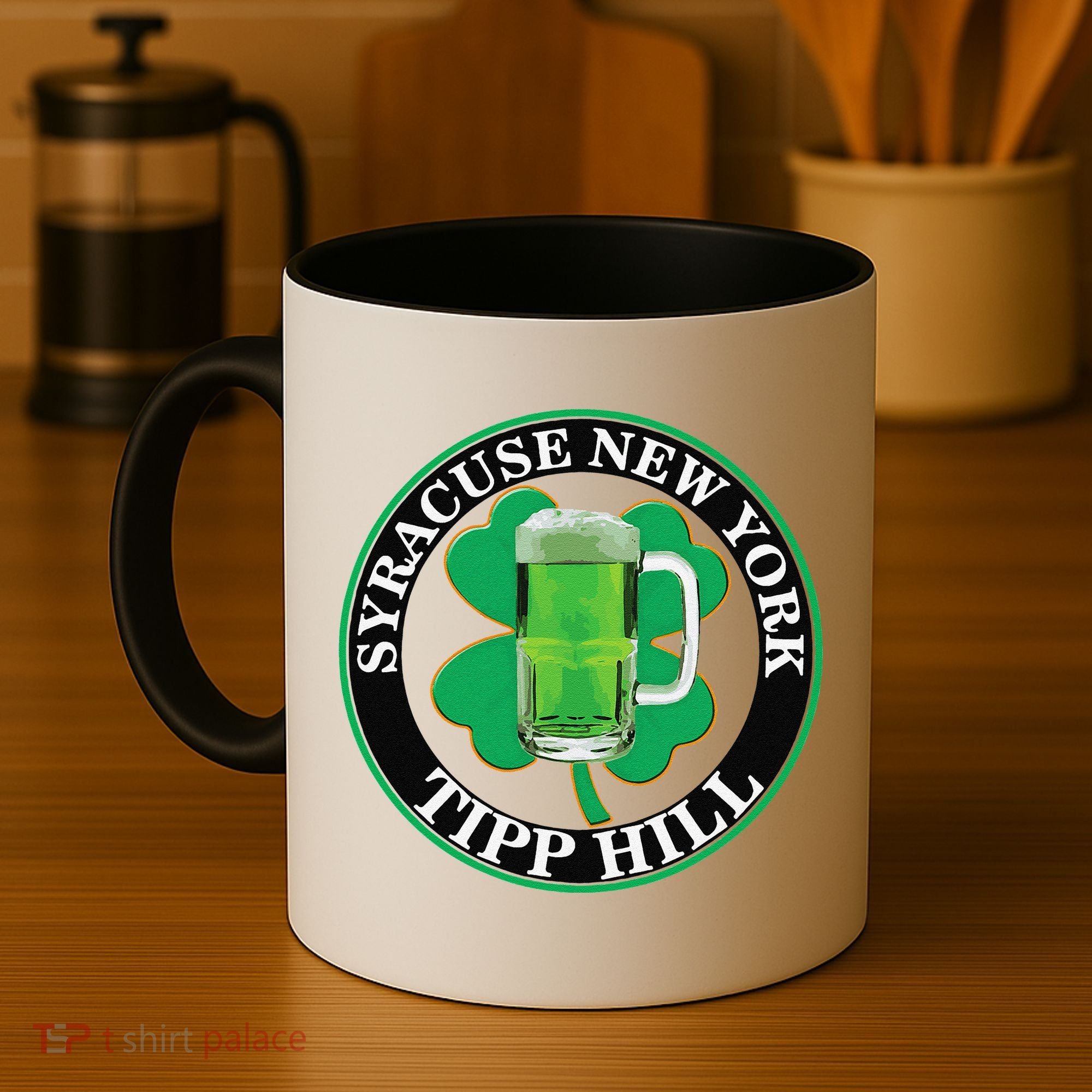 Saint Patrick's Day Syracuse Tipp Hill Coffee Mug