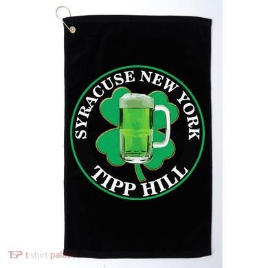 Saint Patrick's Day Syracuse Tipp Hill Golf Towel