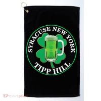 Saint Patrick's Day Syracuse Tipp Hill Golf Towel thumb 0