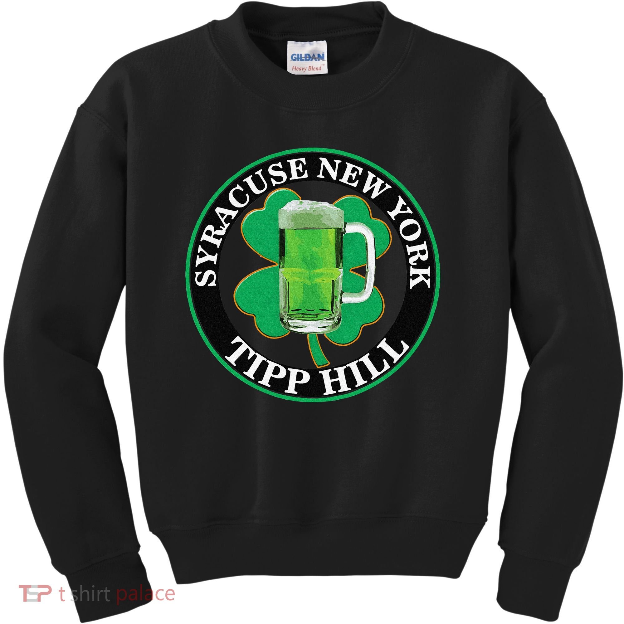 Saint Patrick's Day Syracuse Tipp Hill Kids Sweatshirt