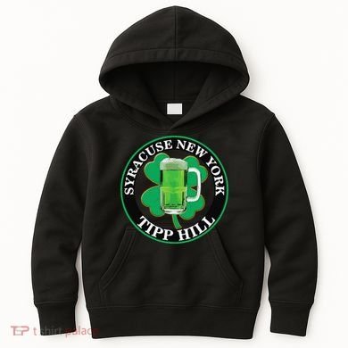 Saint Patrick's Day Syracuse Tipp Hill Kids Hoodie