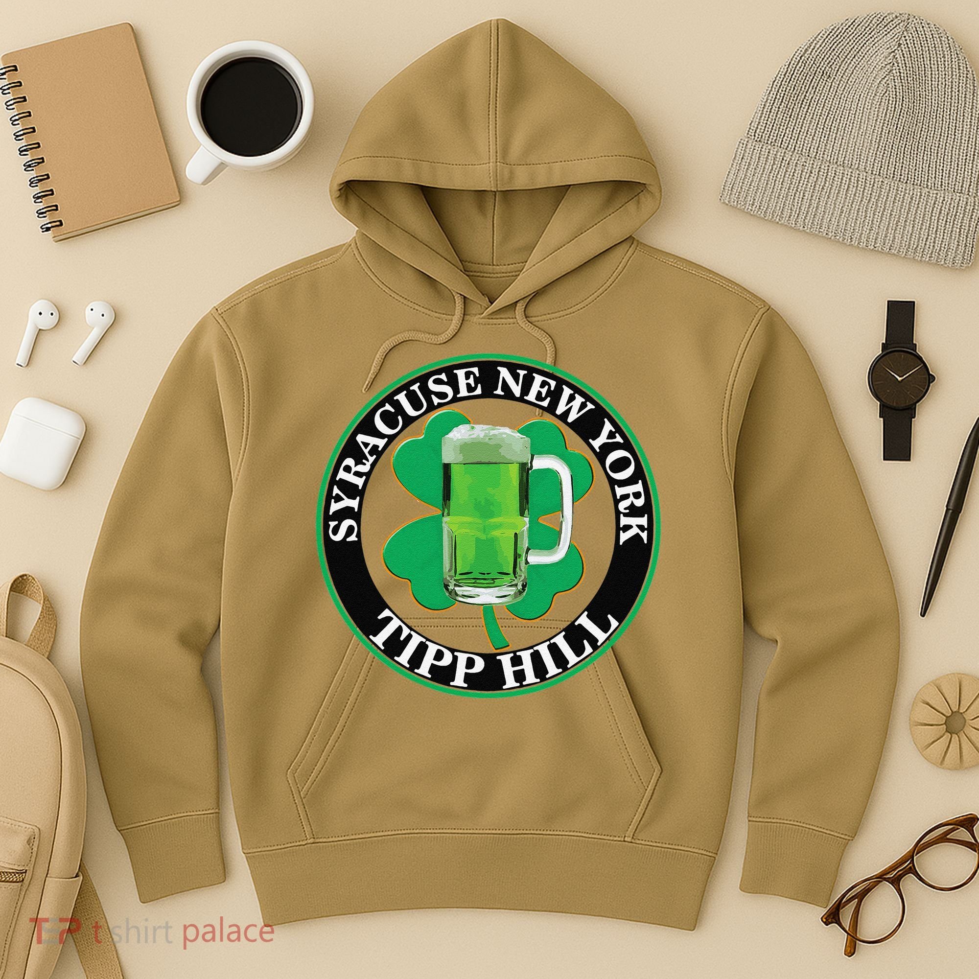 Saint Patrick's Day Syracuse Tipp Hill Hoodie