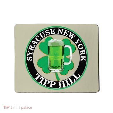 Saint Patrick's Day Syracuse Tipp Hill Mousepad