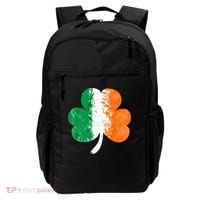 Saint Patrick's Day Irish Flag GrungeStyle Shamrock Backpack thumb 0