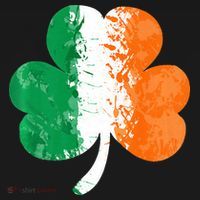 Saint Patrick's Day Irish Flag GrungeStyle Shamrock Bucket Hat thumb 4