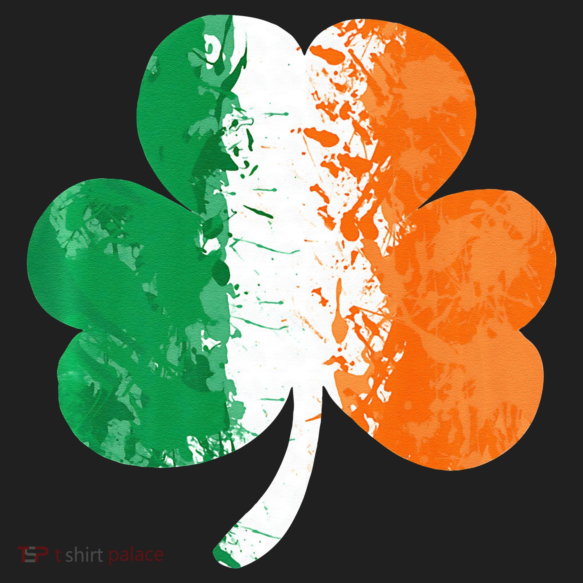 Saint Patrick's Day Irish Flag GrungeStyle Shamrock Hat