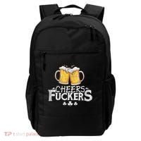 St Patricks Day Cheers Fuckers Backpack thumb 0