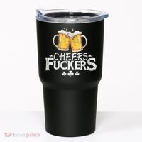 St Patricks Day Cheers Fuckers Tumbler thumb 0