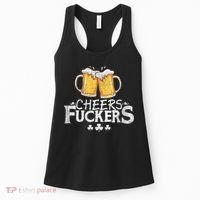 St Patricks Day Cheers Fuckers Women's Tank Top thumb 0