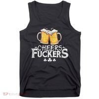 St Patricks Day Cheers Fuckers Tank Top thumb 0