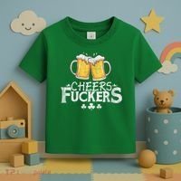 St Patricks Day Cheers Fuckers Toddler T-Shirt thumb 3