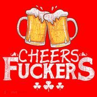 St Patricks Day Cheers Fuckers Santa Hat thumb 1