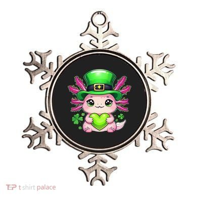 St Patricks Day Axolotl Cute Saint Pattys Kawaii Irish Ornament