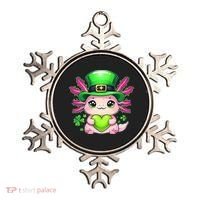 St Patricks Day Axolotl Cute Saint Pattys Kawaii Irish Ornament thumb 0