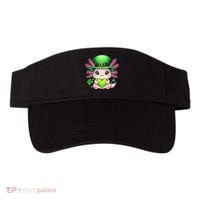 St Patricks Day Axolotl Cute Saint Pattys Kawaii Irish Visor thumb 0