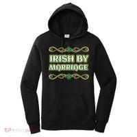 St. Patrick's Day Irish By Marriage Shamrock Women's Hoodie thumb 0