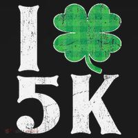 St Patricks Day Running Buffalo Plaid I Shamrock Love 5K Women's Tank Top thumb 5