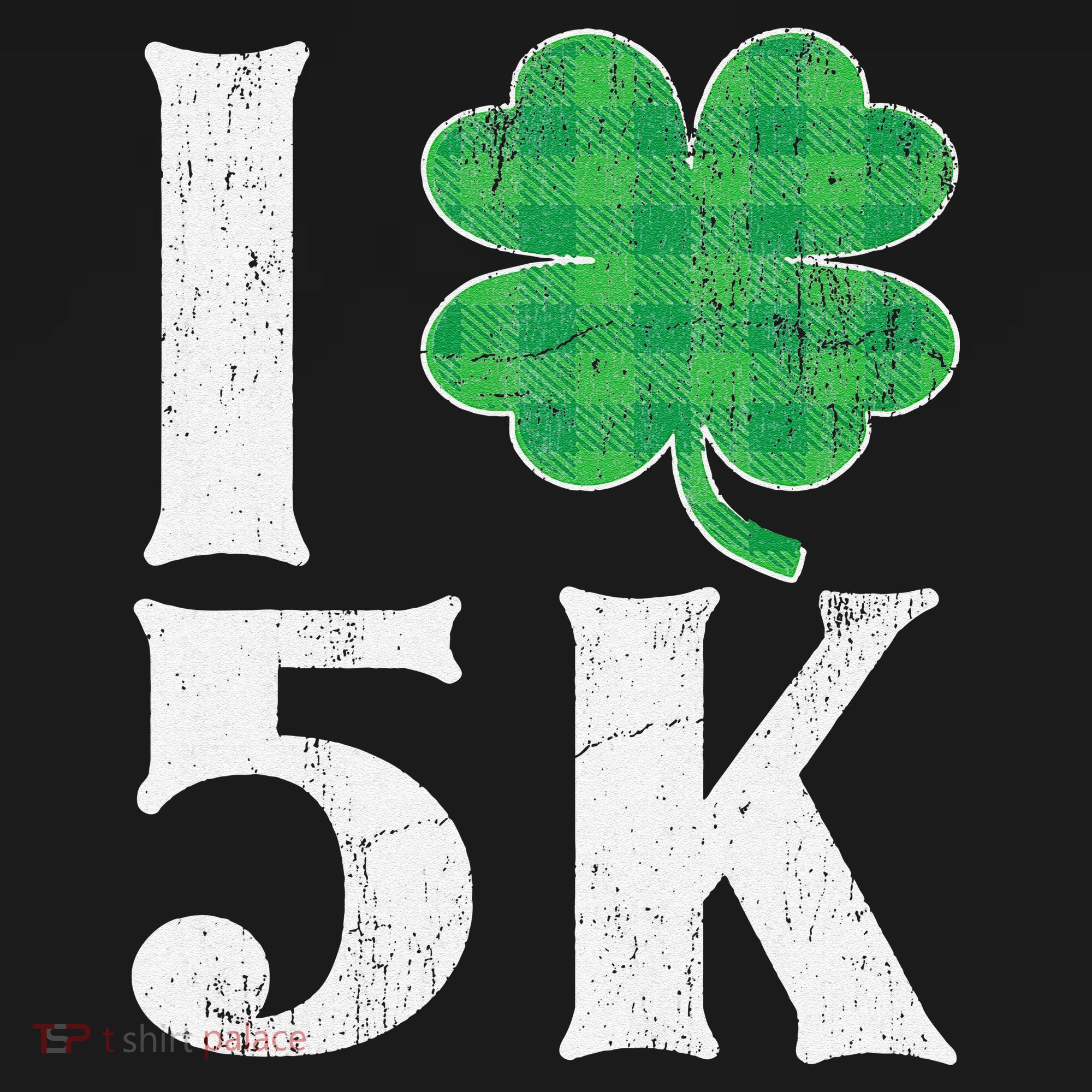 St Patricks Day Running Buffalo Plaid I Shamrock Love 5K Women's Tank Top