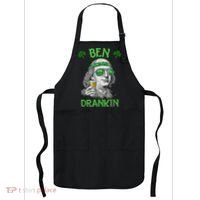 St Patricks Day, Ben Drankin, Funny St Patricks Day, St Patricks Day Drinking Apron thumb 0