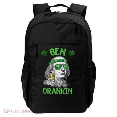 St Patricks Day, Ben Drankin, Funny St Patricks Day, St Patricks Day Drinking Backpack