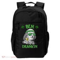 St Patricks Day, Ben Drankin, Funny St Patricks Day, St Patricks Day Drinking Backpack thumb 0